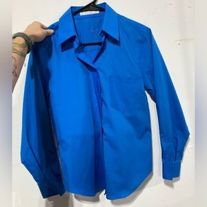 FOXCROFT Wrinkle Free Button Down Long Sleeve 4P